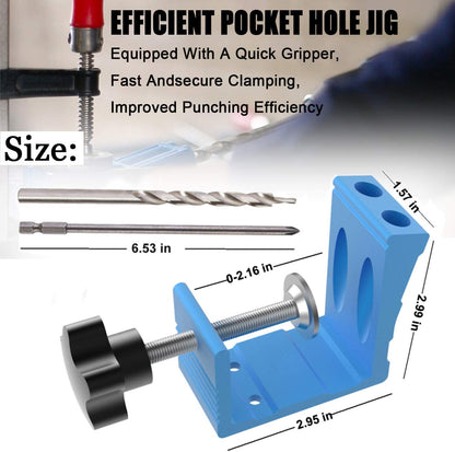 78pcs Woodworking Dowel Jig Kit - salelink.co.nz