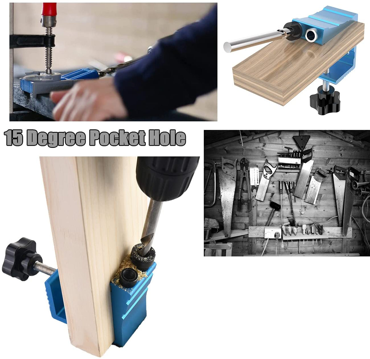 78pcs Woodworking Dowel Jig Kit - salelink.co.nz