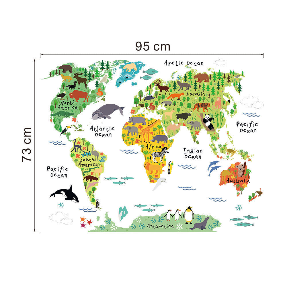 Removable Animal Wall Decal/Sticker
