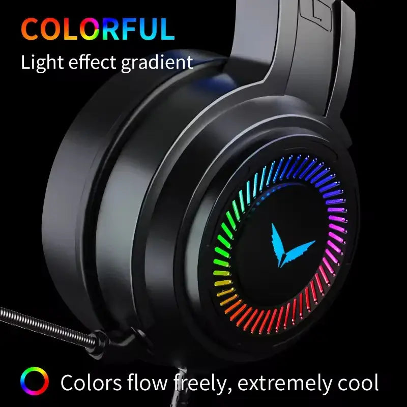 7.1 Gaming Headset with Mic & LED (3 coours available)