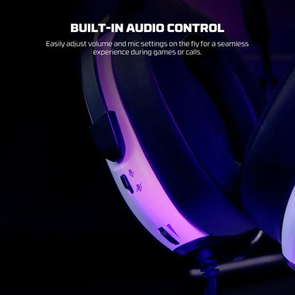 7.1 Wired Gaming Headset 40mm with Mic (available in Black & White)