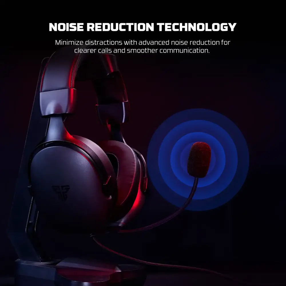 7.1 Wired Gaming Headset 40mm with Mic (available in Black & White)