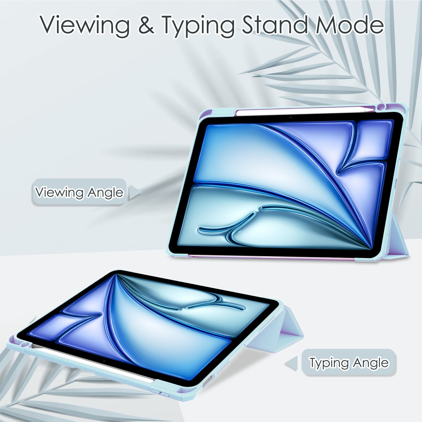 Hybrid Slim Case for iPad Air 11 Inch M2 2024