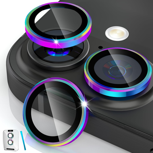For iPhone 16 Camera Lens Tempered Glass Protector