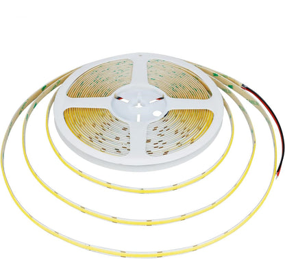24V COB Cool White 10M LED Strip Light - salelink.co.nz