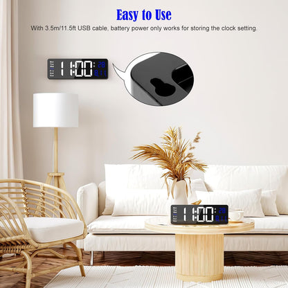 38.7cm Digital Wall Clock