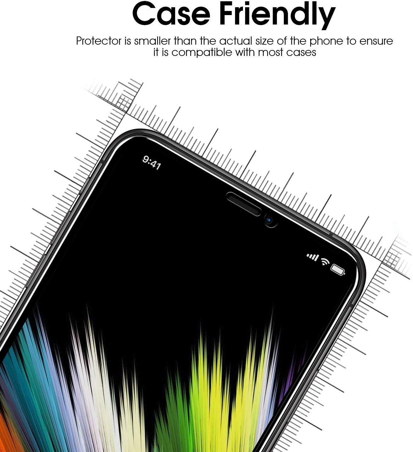 iPhone X/XS/11 Pro Privacy Anti Peep Spy Tempered Glass Screen Protector