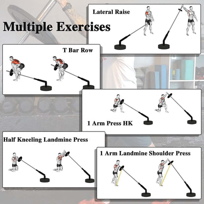 Barbell Landmine Attachment T-bar