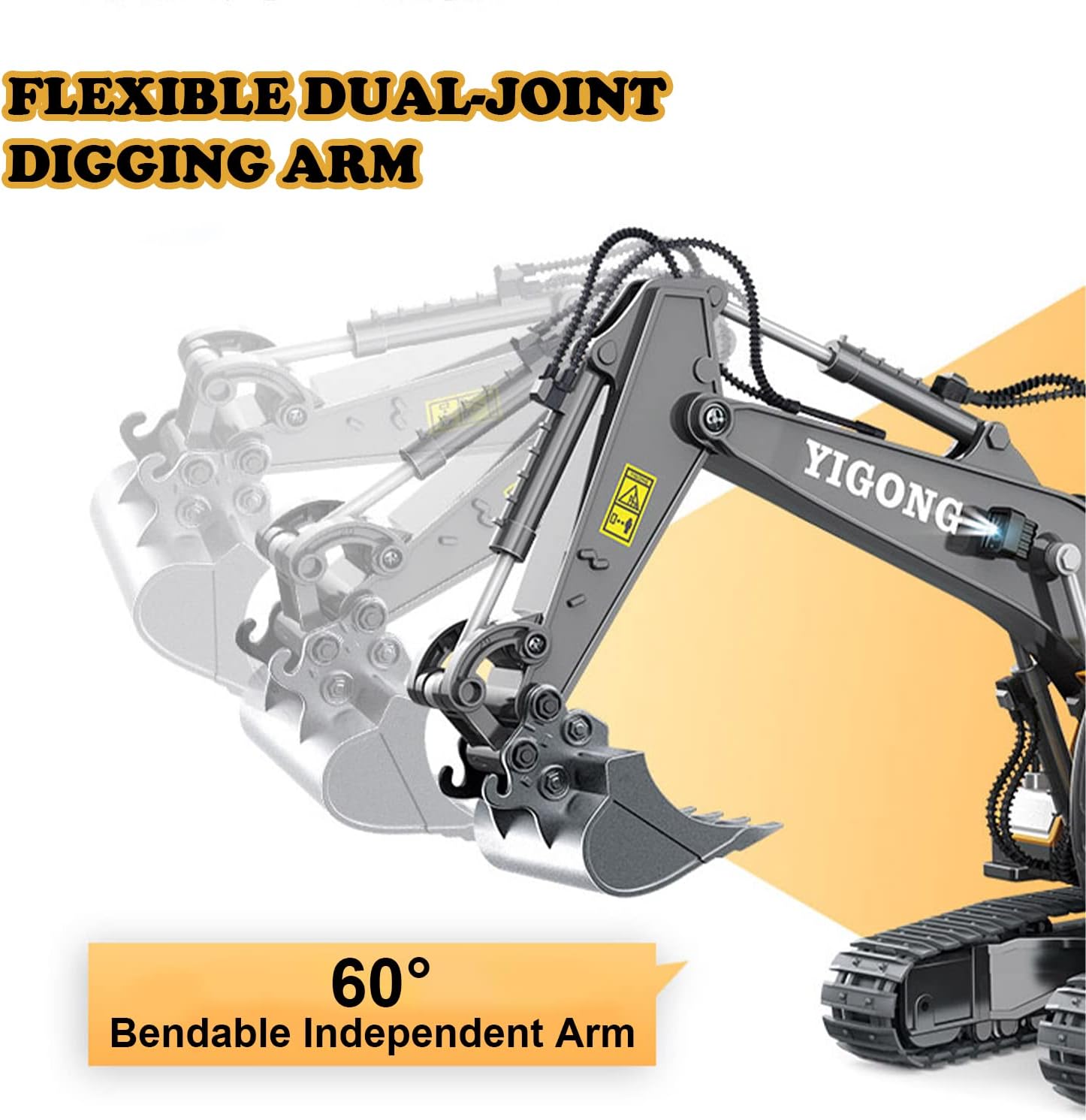 Excavator Truck Toy Remote Control - salelink.co.nz