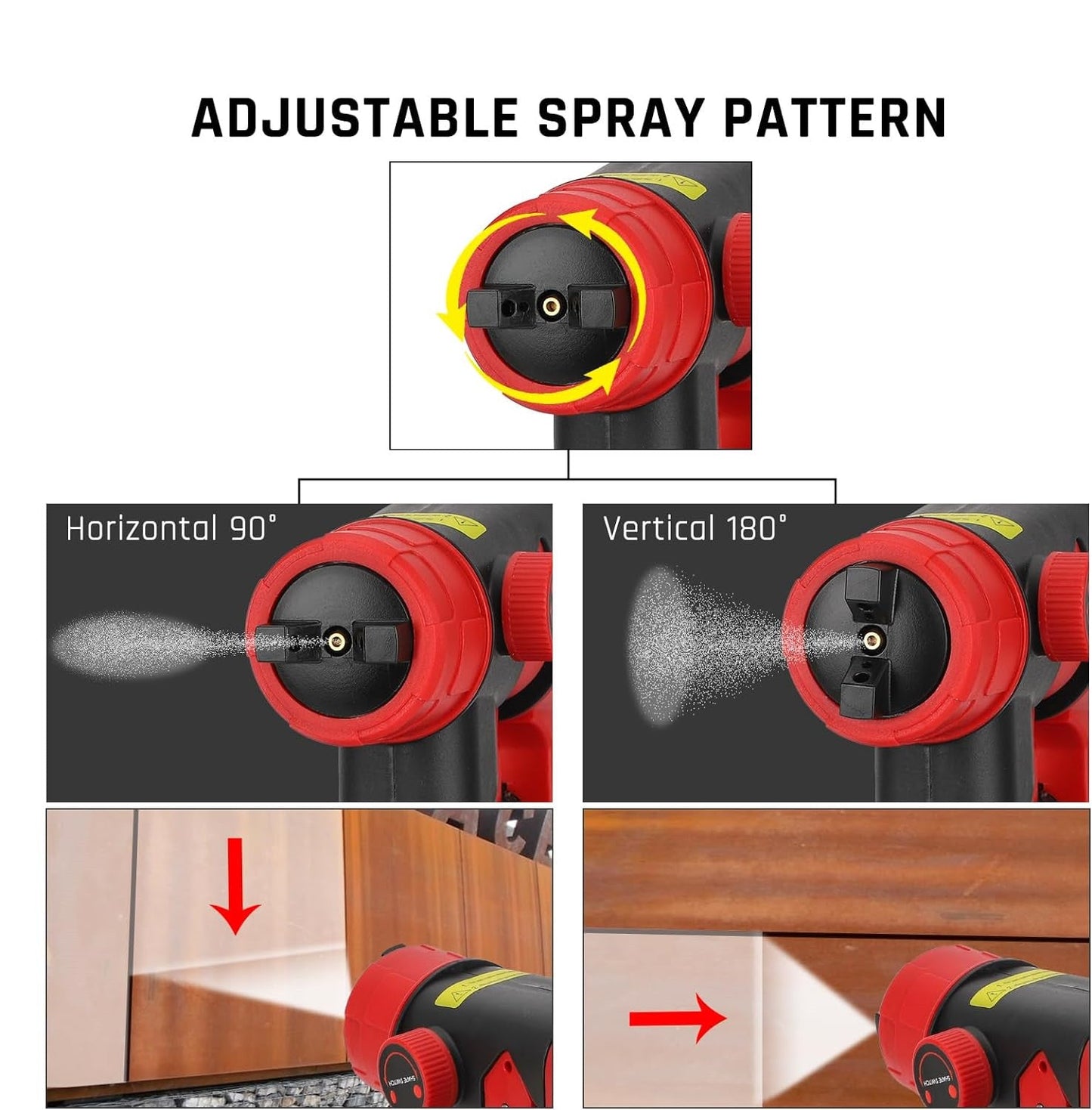 Paint Sprayer Fits Milwaukee 18V Battery Spray Gun