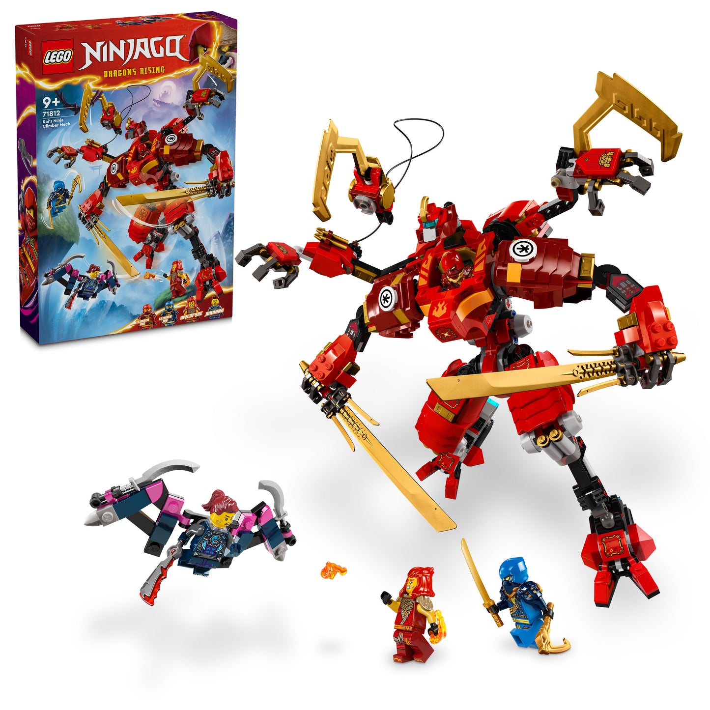 LEGO NINJAGO: Kais Ninja Climber Mech (71812)