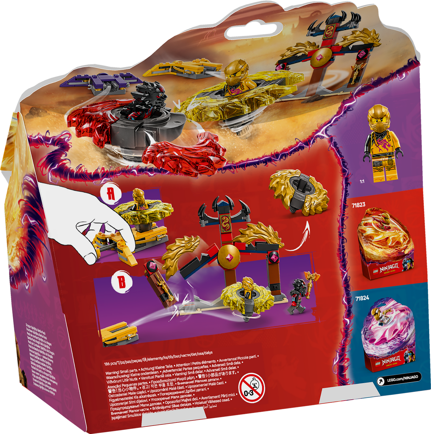 LEGO NINJAGO: Dragon Spinjitzu Battle Pack (71826)