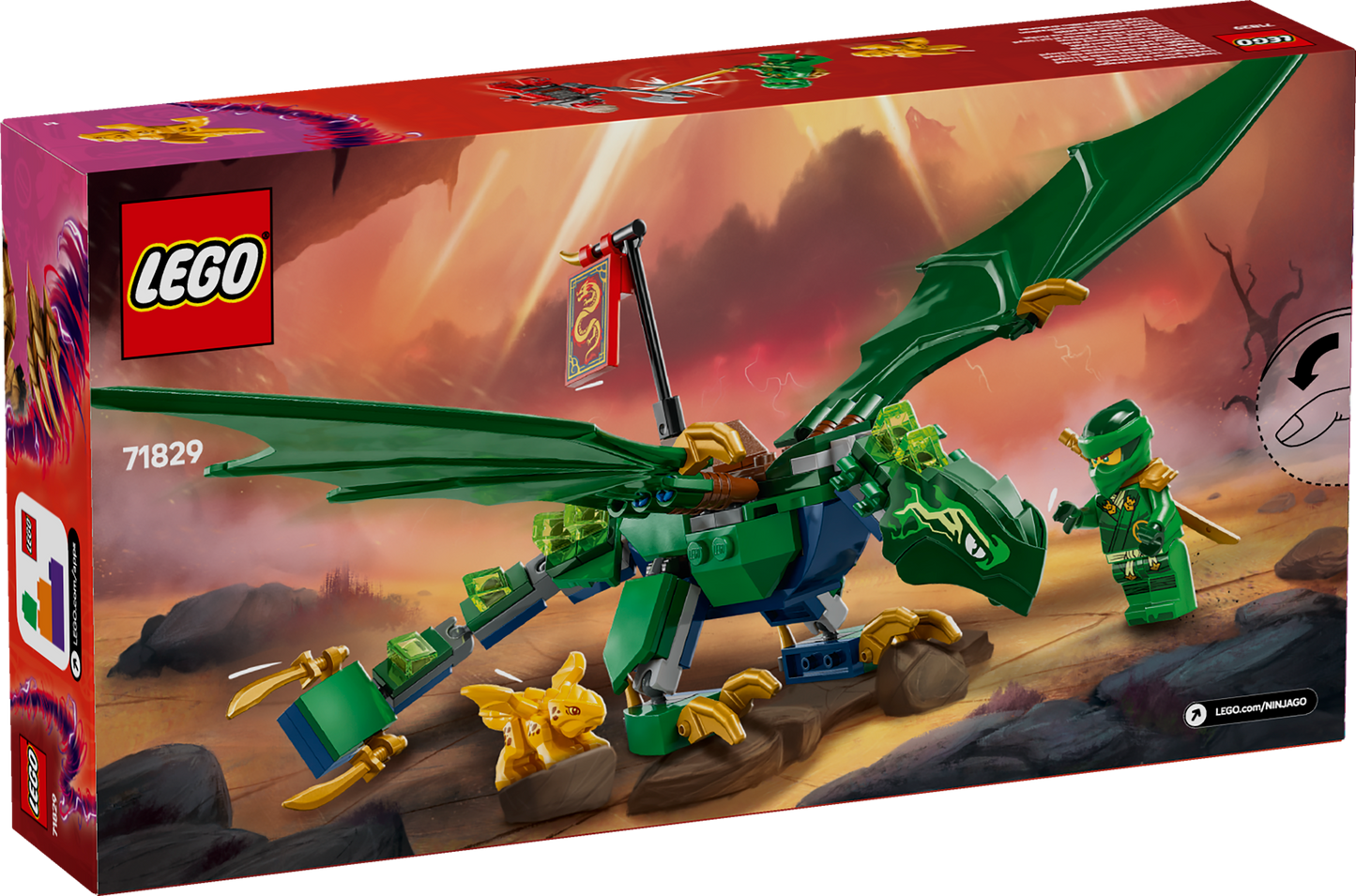 LEGO NINJAGO: Lloyds Green Forest Dragon (71829)