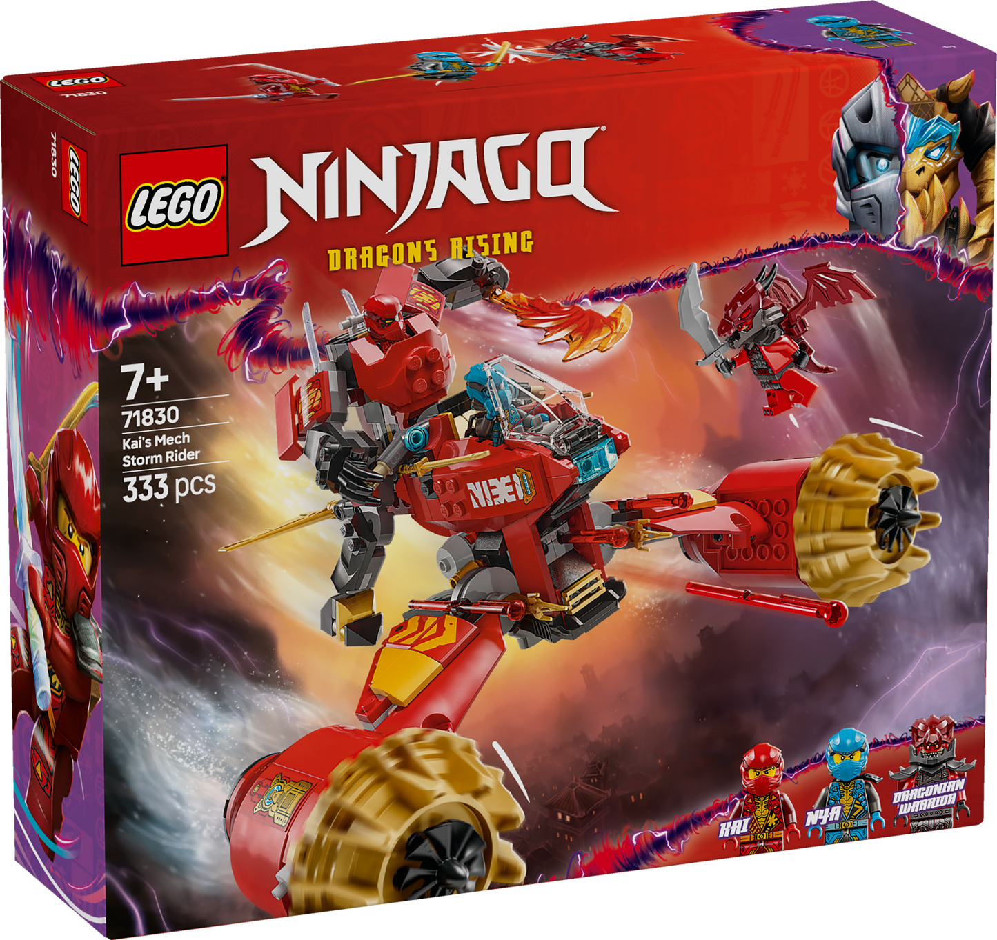 LEGO NINJAGO: Kais Mech Storm Rider (71830)