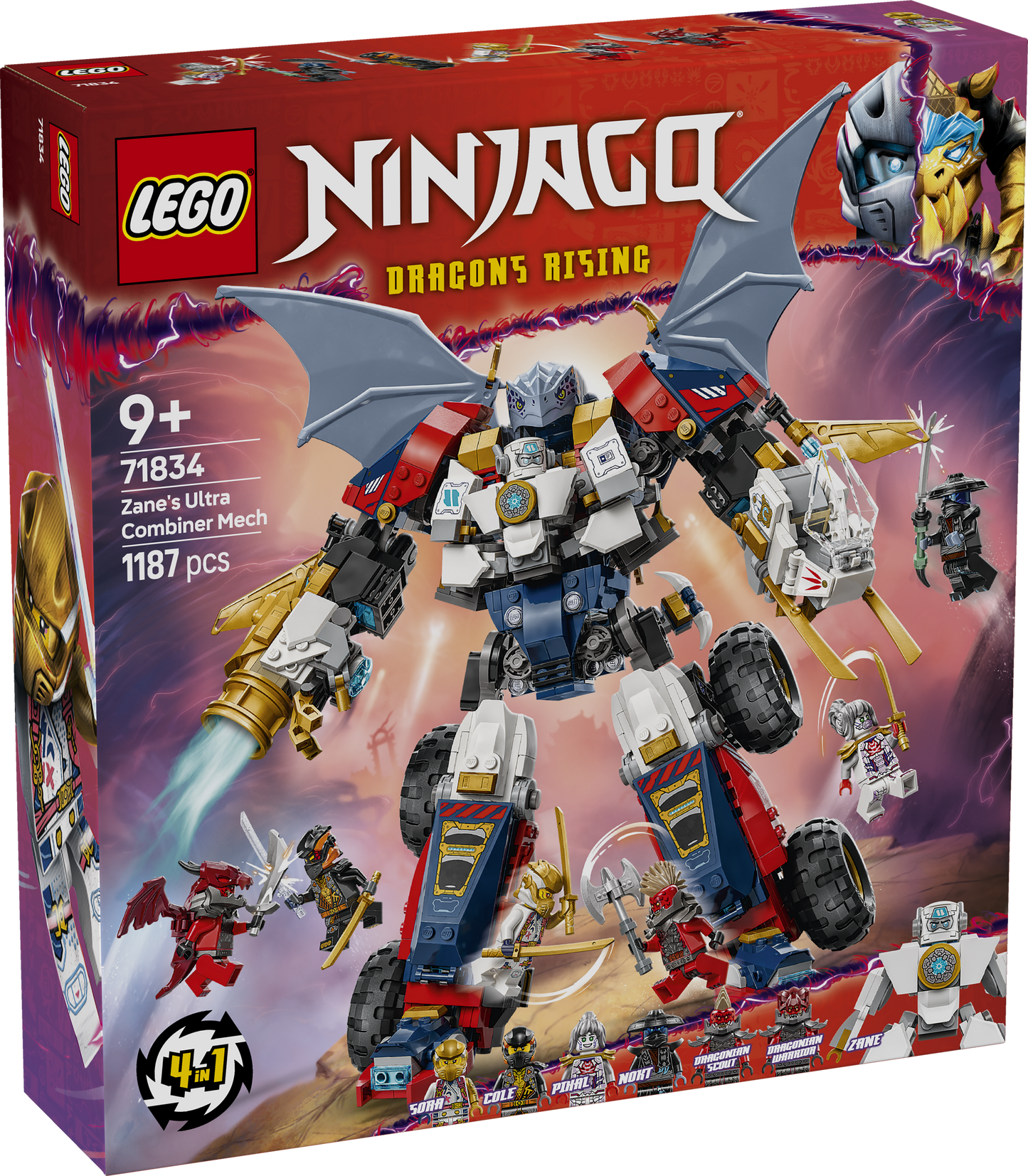 LEGO NINJAGO: Zanes Ultra Combiner Mech (71834)