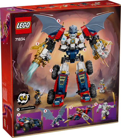 LEGO NINJAGO: Zanes Ultra Combiner Mech (71834)
