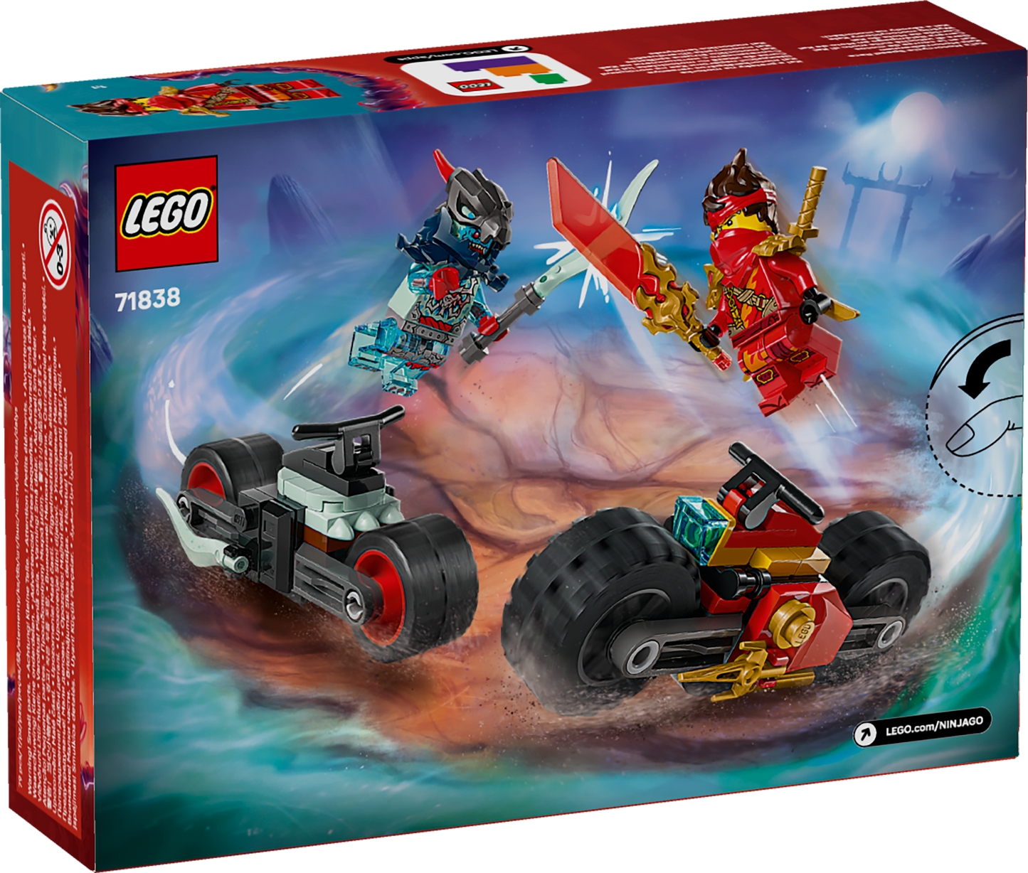 LEGO NINJAGO: Kais Motorcycle Speed Race (71838)