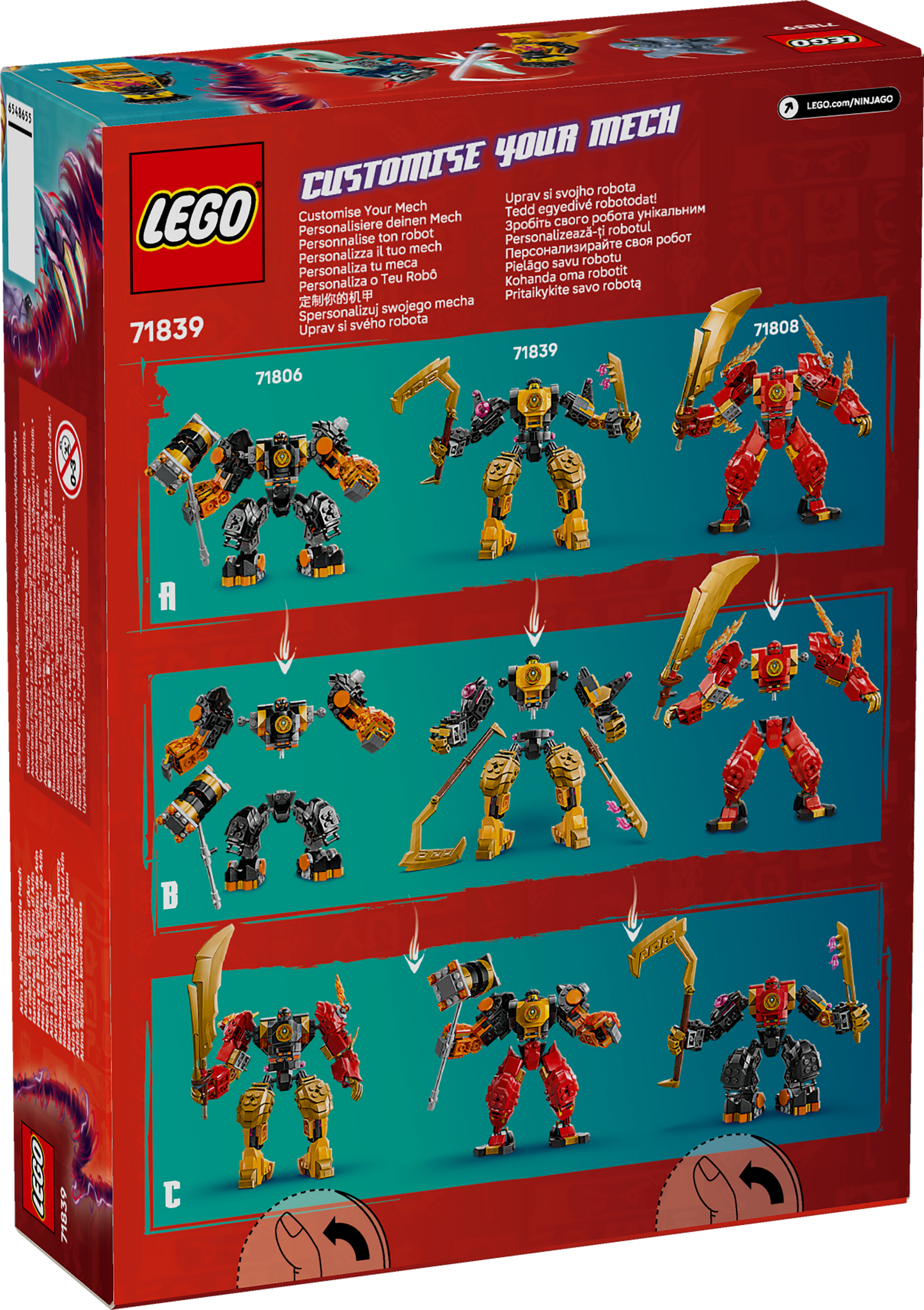 LEGO NINJAGO: Arins Spinjitzu Battle Mech (71839)