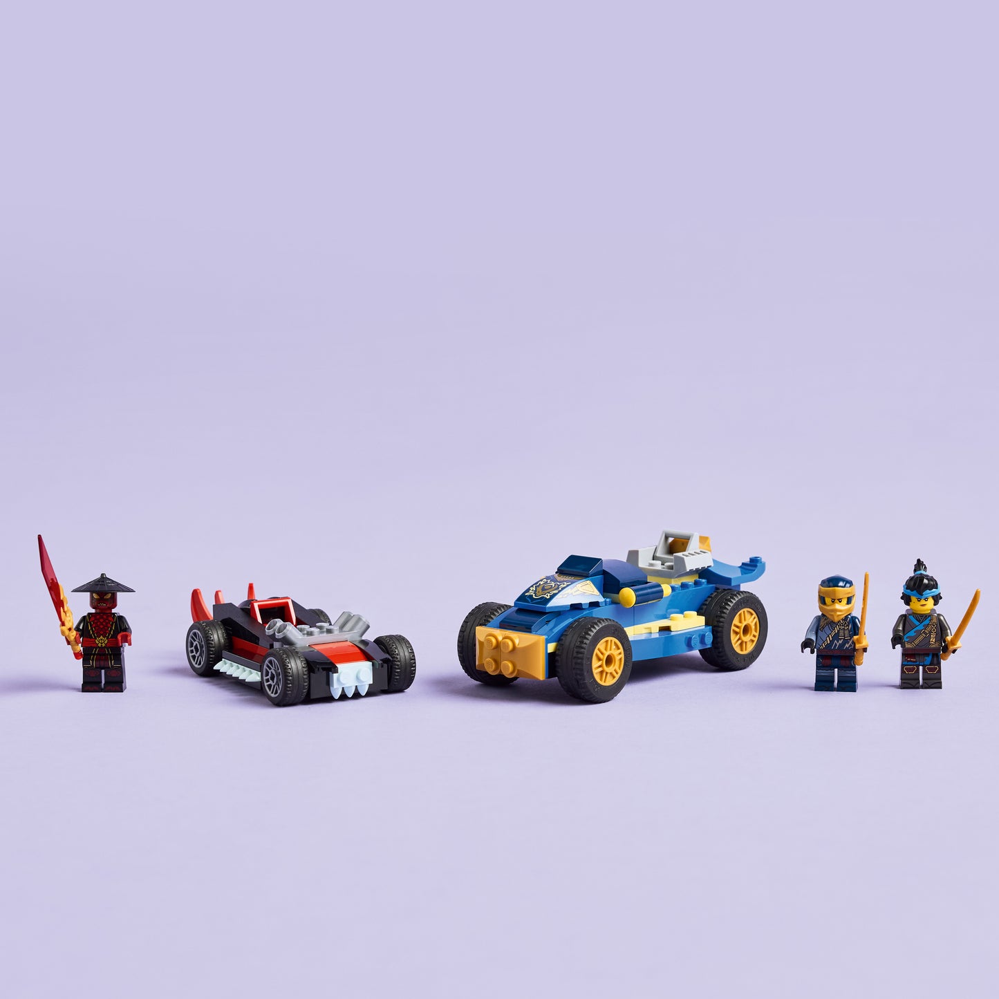 LEGO NINJAGO: Rogue vs Drix Race Car Duel (71840)