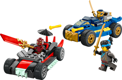 LEGO NINJAGO: Rogue vs Drix Race Car Duel (71840)