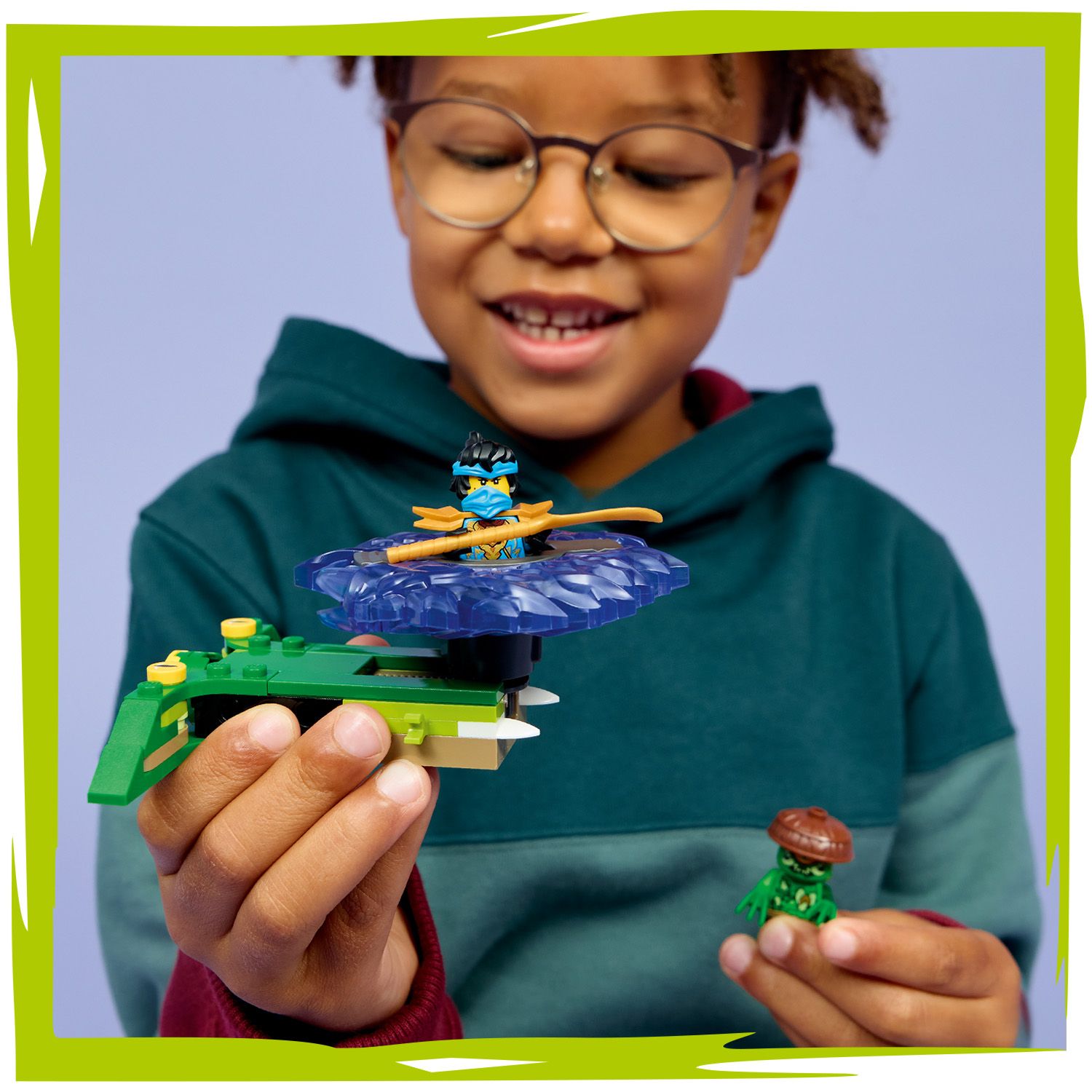 LEGO NINJAGO: Nya vs Mutation Monster Spinner (71849) - Buy Kiwi