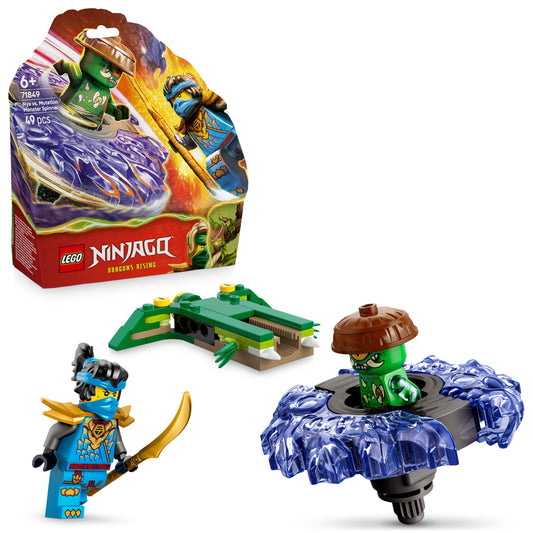 LEGO NINJAGO: Nya vs Mutation Monster Spinner (71849)
