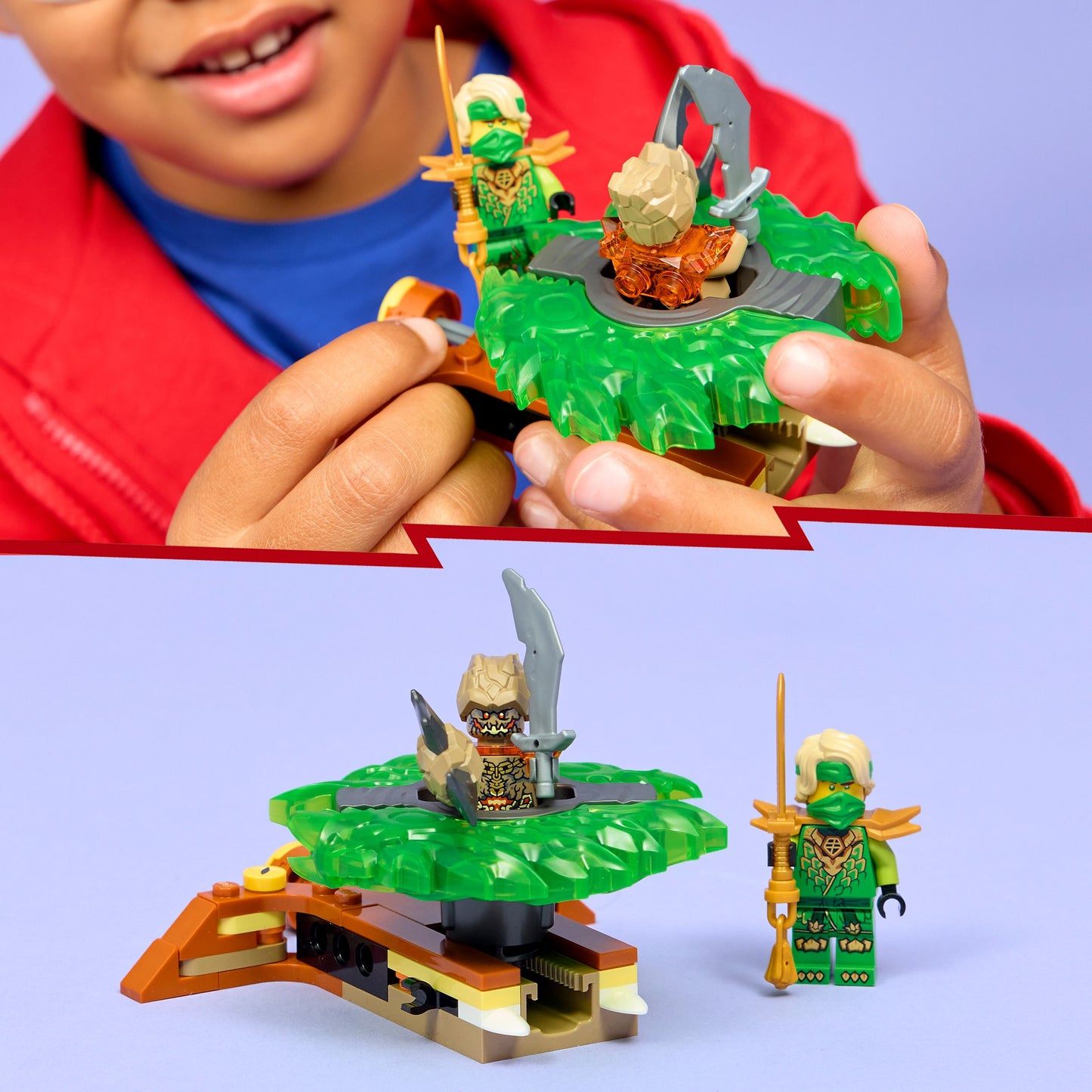 LEGO NINJAGO: Lloyd vs Earth Monster Spinner (71850)