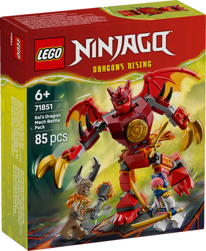 LEGO NINJAGO: Kais Dragon Mech Battle Pack (71851)