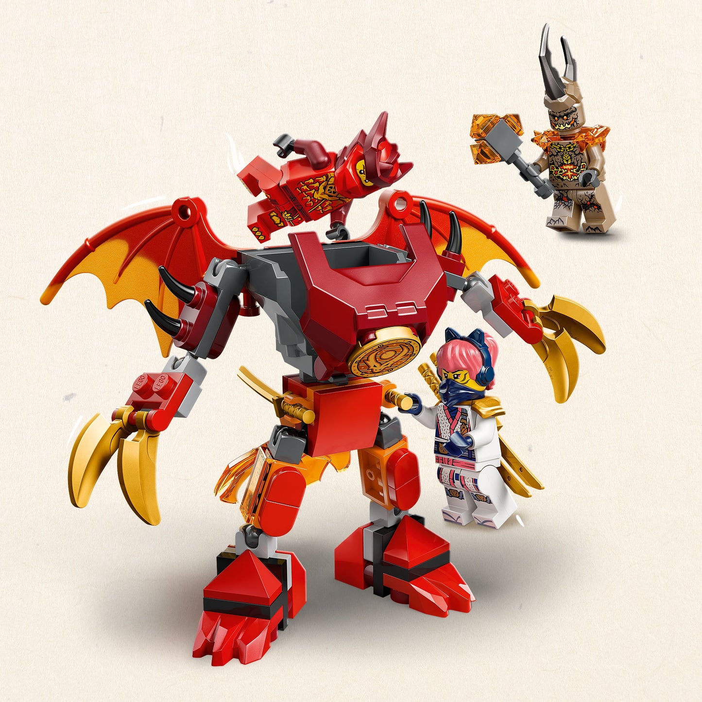 LEGO NINJAGO: Kais Dragon Mech Battle Pack (71851)
