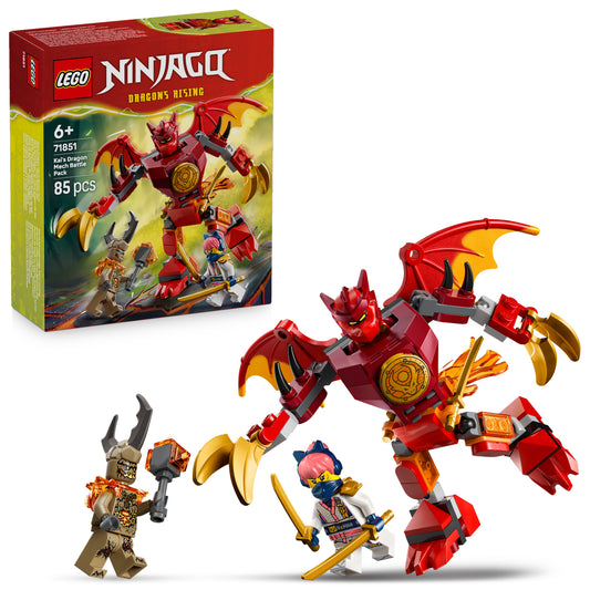 LEGO NINJAGO: Kais Dragon Mech Battle Pack (71851)