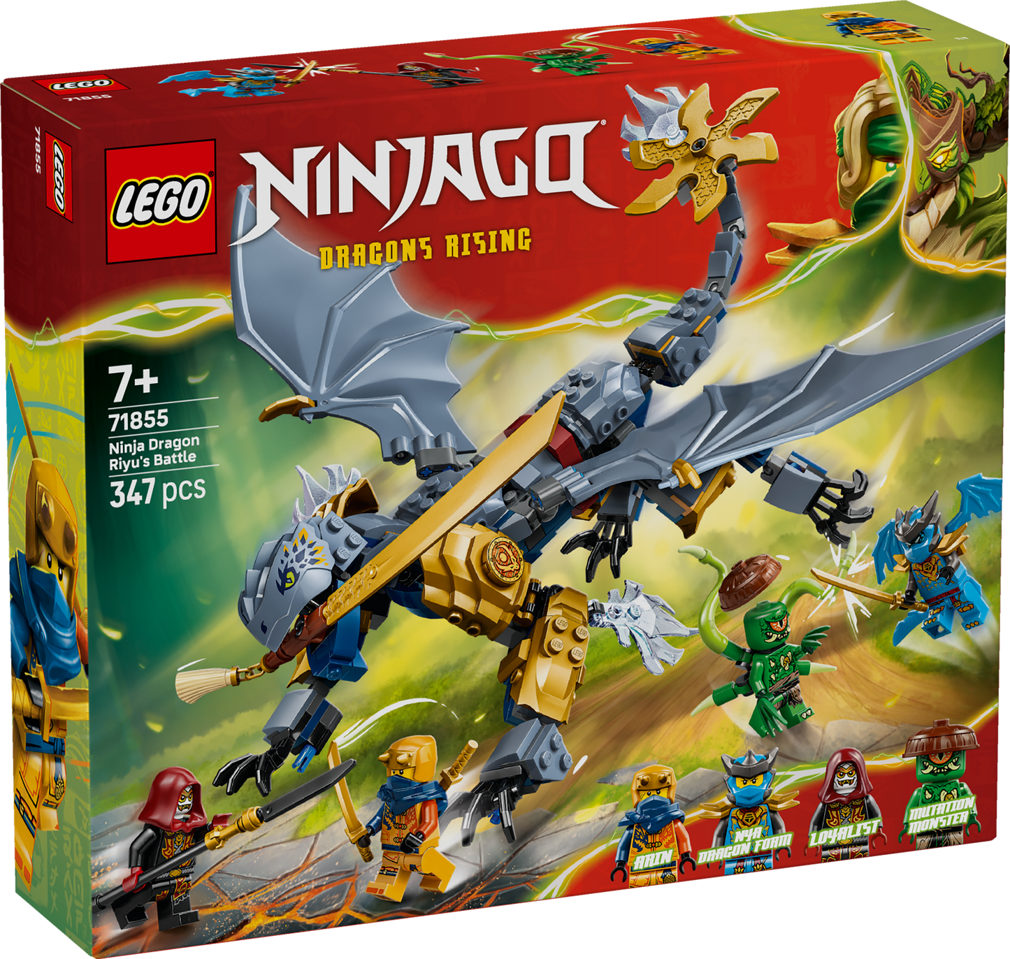 LEGO NINJAGO: Ninja Dragon Riyus Battle (71855)