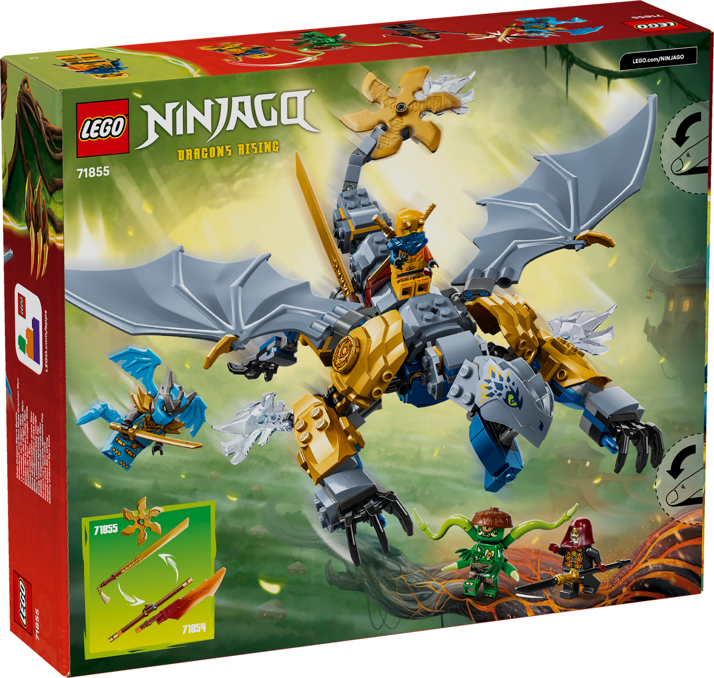 LEGO NINJAGO: Ninja Dragon Riyus Battle (71855)