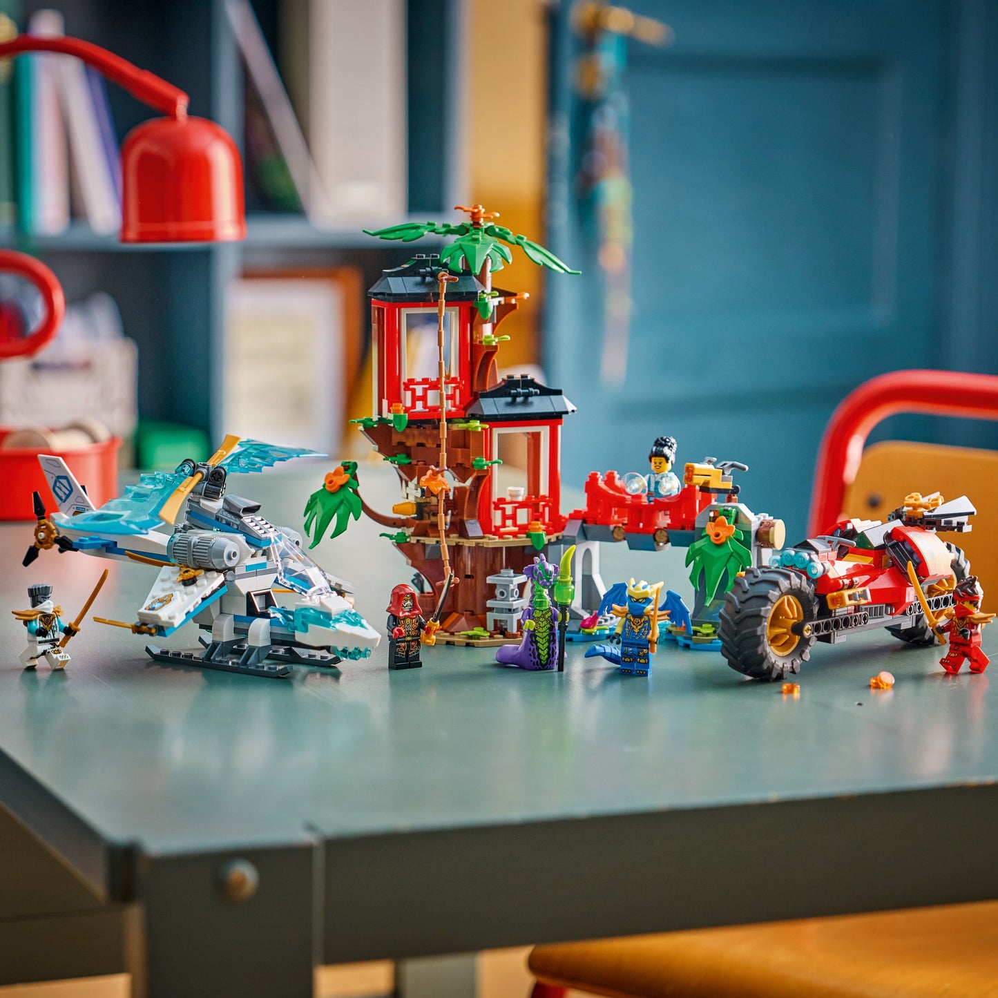 LEGO NINJAGO: Ninja Vehicle Tree House Battle (71857)