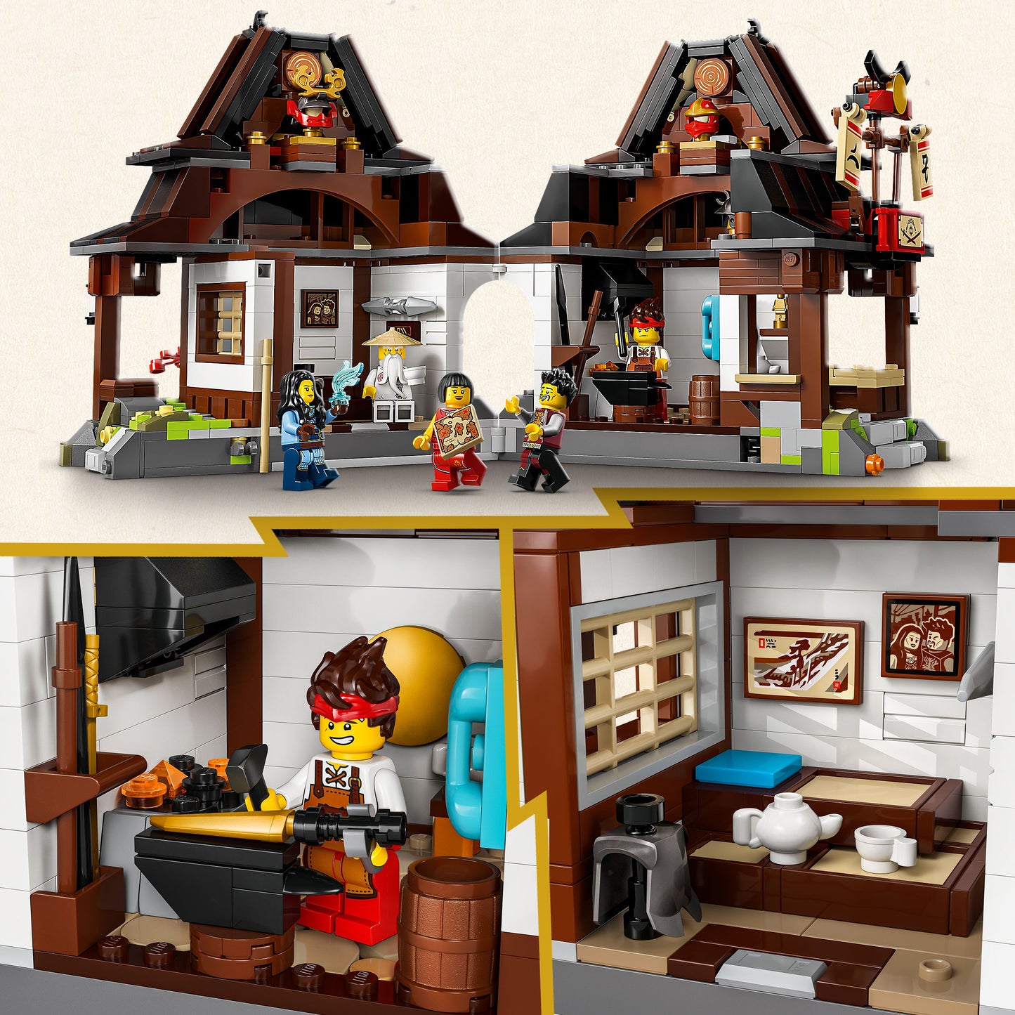 LEGO NINJAGO: Four Weapons Blacksmith 15th Anniversary (71858)