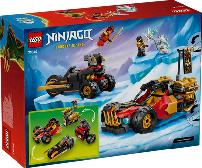 LEGO NINJAGO: Kai and Coles Combiner Vehicles (71864)