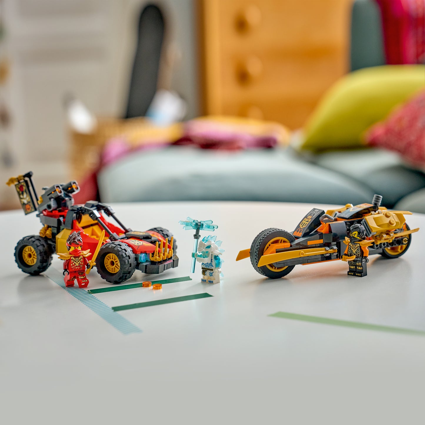 LEGO NINJAGO: Kai and Coles Combiner Vehicles (71864)
