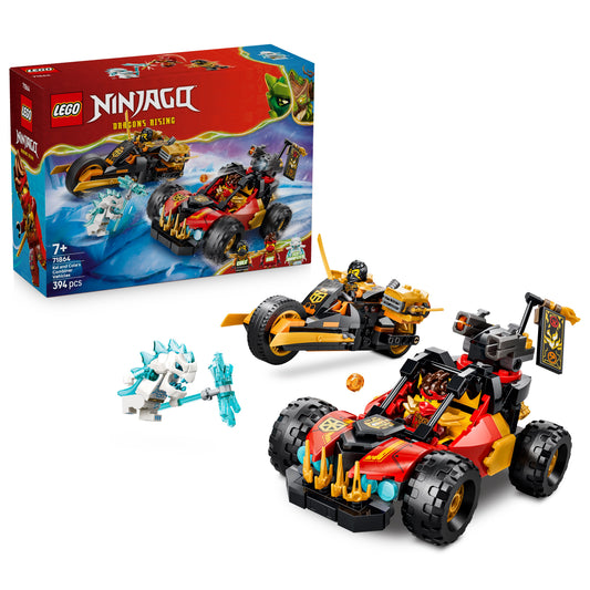 LEGO NINJAGO: Kai and Coles Combiner Vehicles (71864)