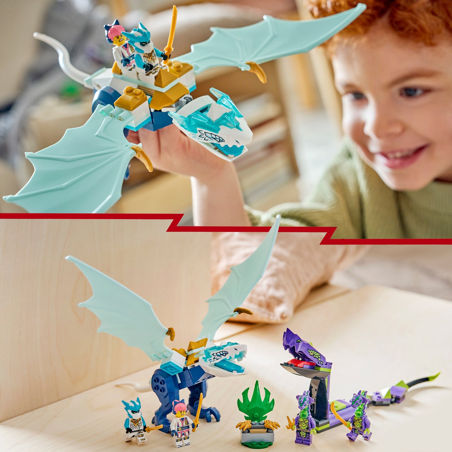 LEGO NINJAGO: Zanes Ice Dragon Battle (71865)