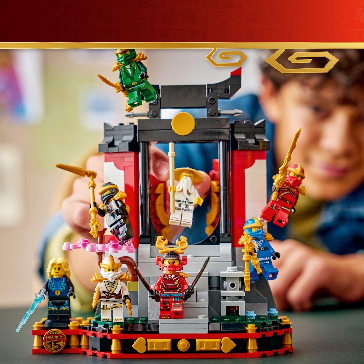 LEGO NINJAGO: Ninja Character Display 15th Anniversary (71866)