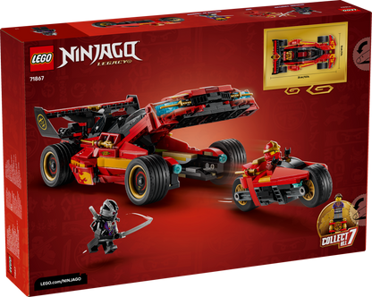 LEGO NINJAGO: X-1 Ninja Charger 15th Anniversary (71867)