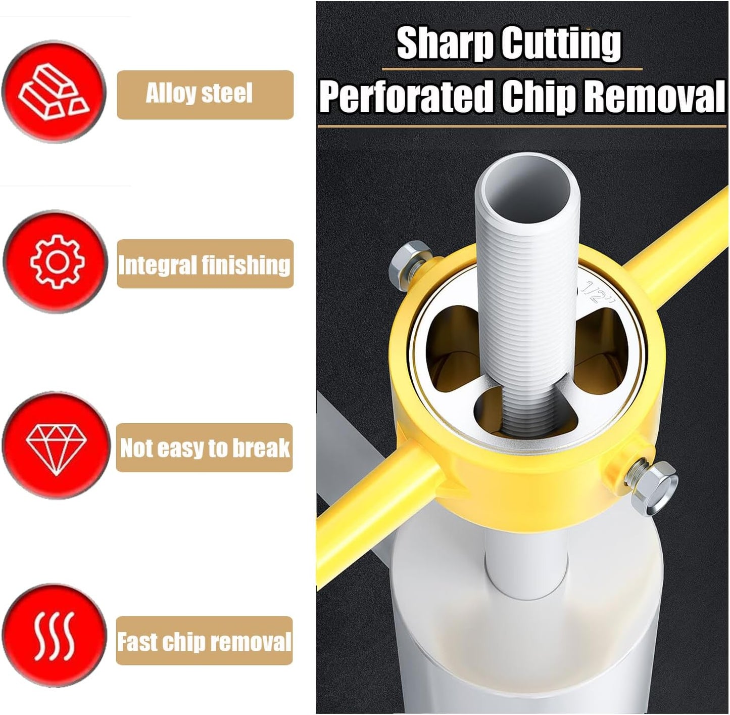 PVC Pipe Threading Kit