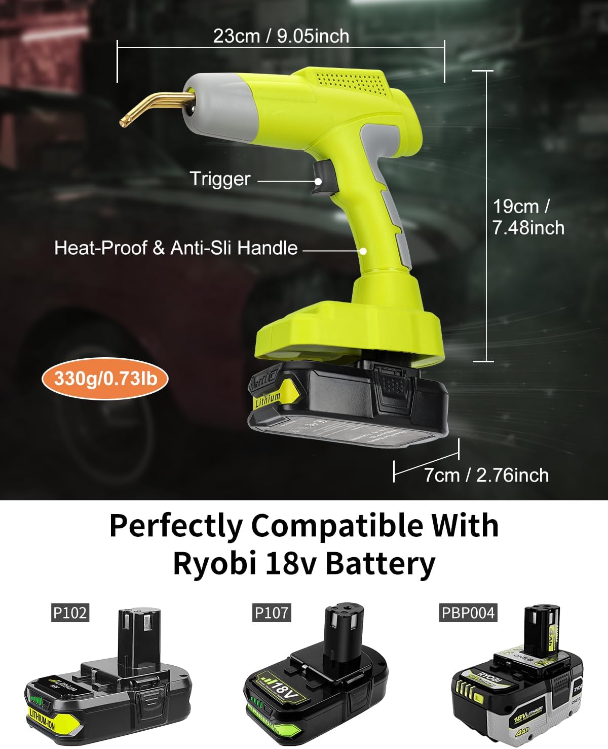 Cordless Welder for Ryobi 18v Battery