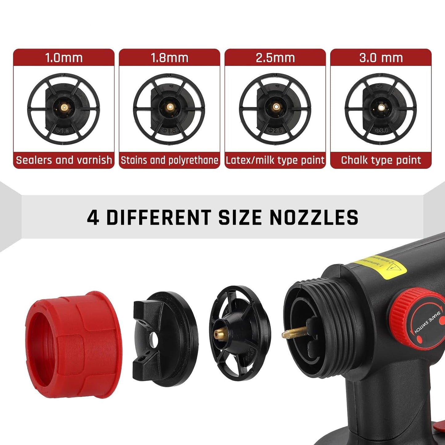 Paint Sprayer Fits Milwaukee 18V Battery Spray Gun