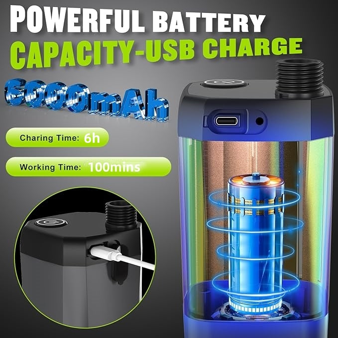 Electric Shower Pump with Shower Head