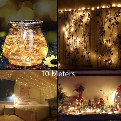 10M USB Led Wire Fairy String Lights