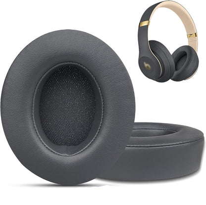 Titanium Gray Replacement Ear Pads for Beats Solo 2 3 Headphone Earpads