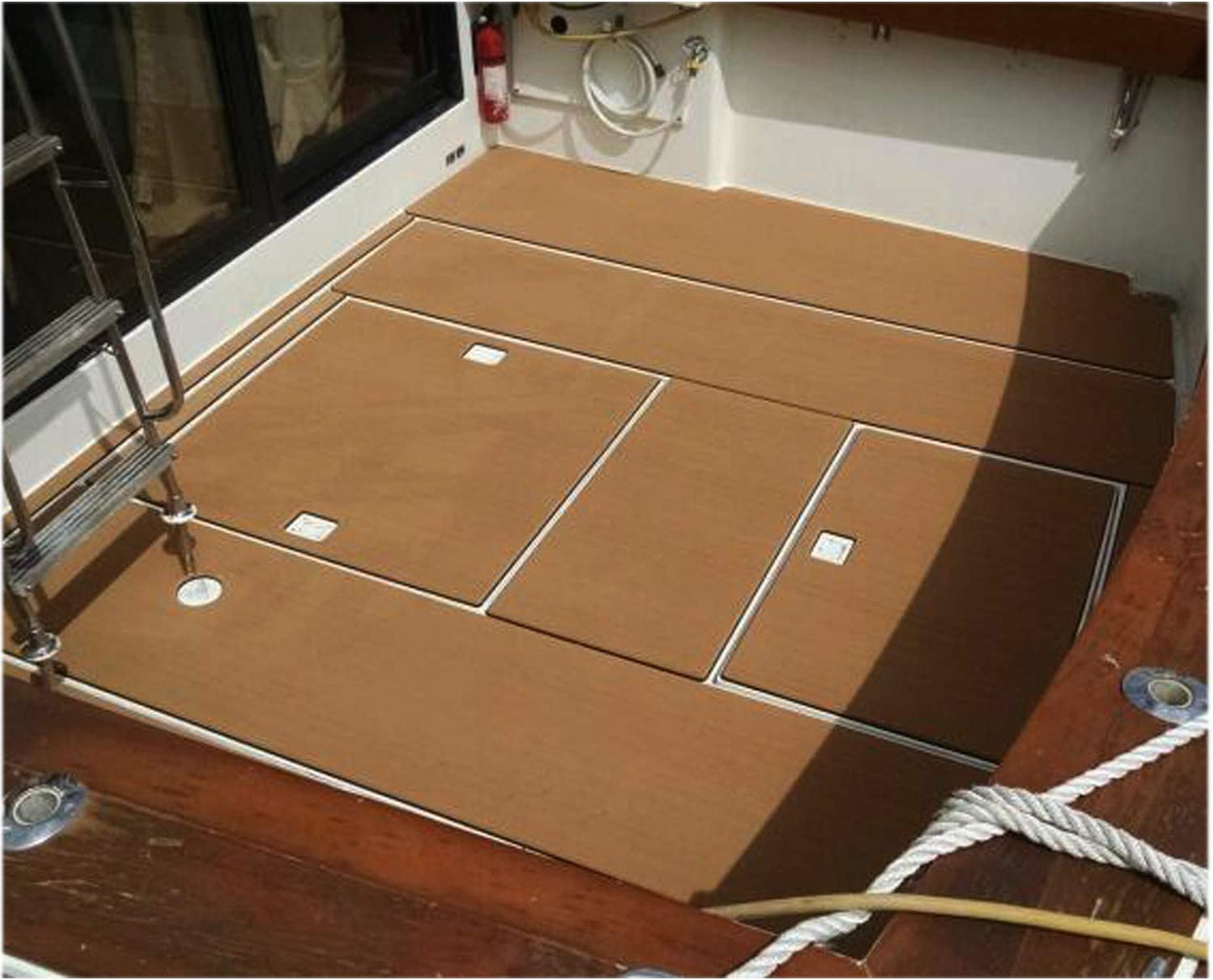 90x240cm Self Adhesive Boat EVA Foam Teak Sheet