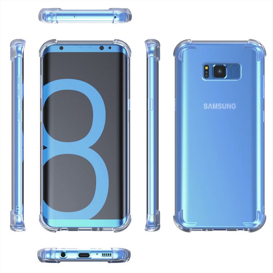 Samsung S8 Plus Case Ultra clear hybrid Shock Absorption TPU Bumper - salelink.co.nz