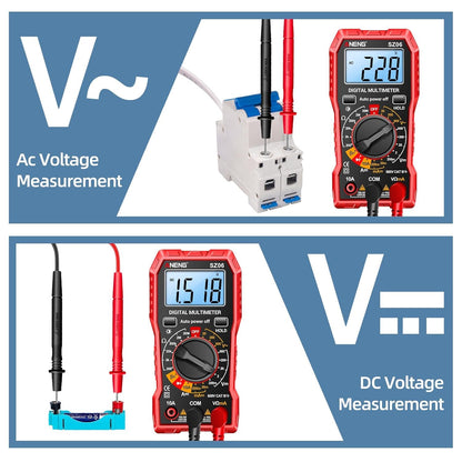 ANENG Digital Multimeter Tester Measures AC/DC Voltage Voltmeter