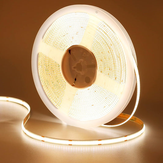 24V COB Warm White 5M LED Strip Light - salelink.co.nz